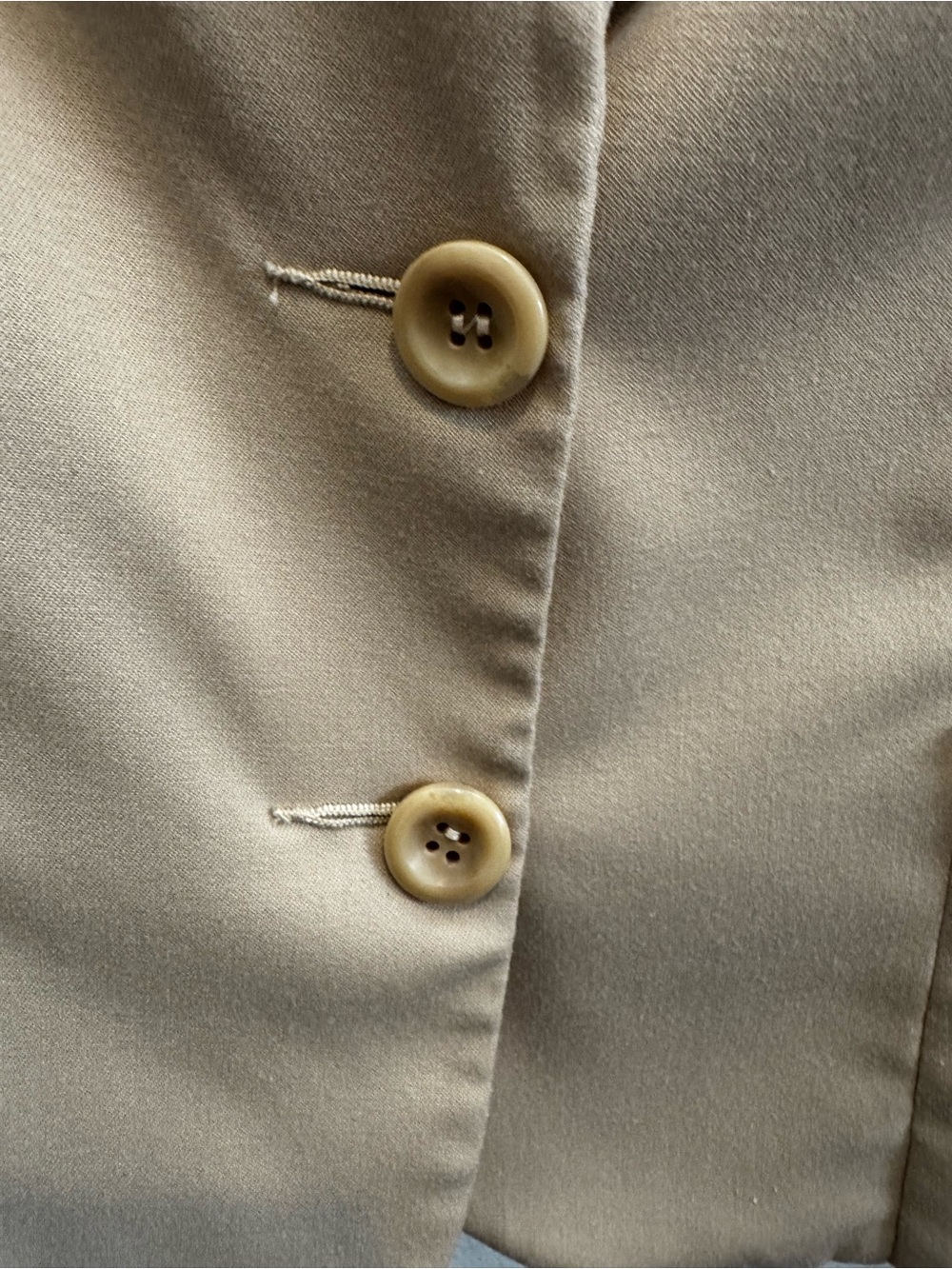 H&M Women's Beige Two-Button Blazer - Picture 5 of 5